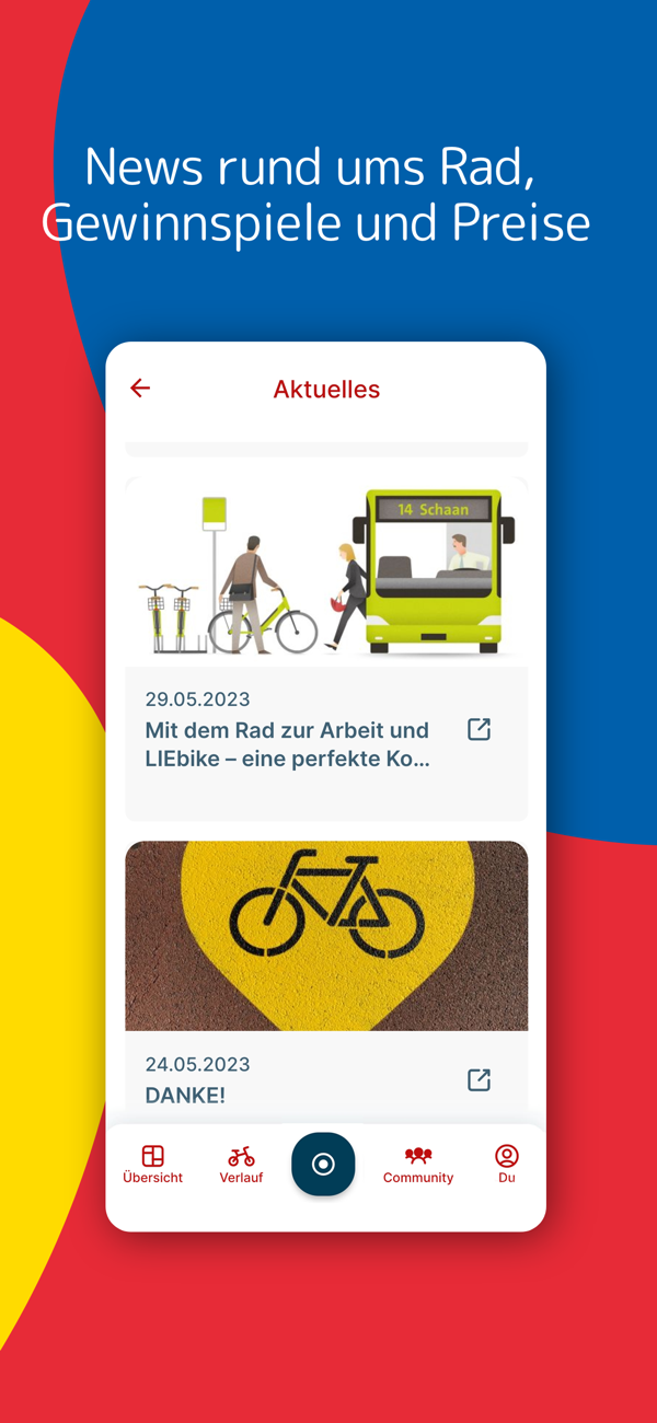 Screen Mockup News und Events