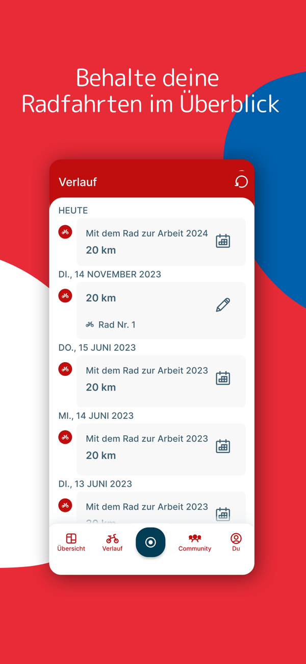 Screen Mockup Verlauf